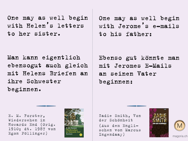 Zadie Smiths E-Mail an E. M. Forster